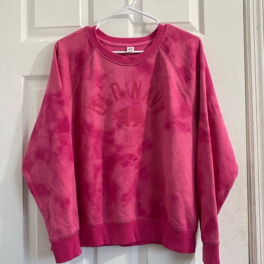 Old Navy 1994 Vintage Tie Dye Sweatshirt Size Large Retro Pullover